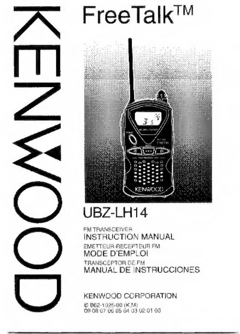 Kenwood UBZ-LH14 User manual