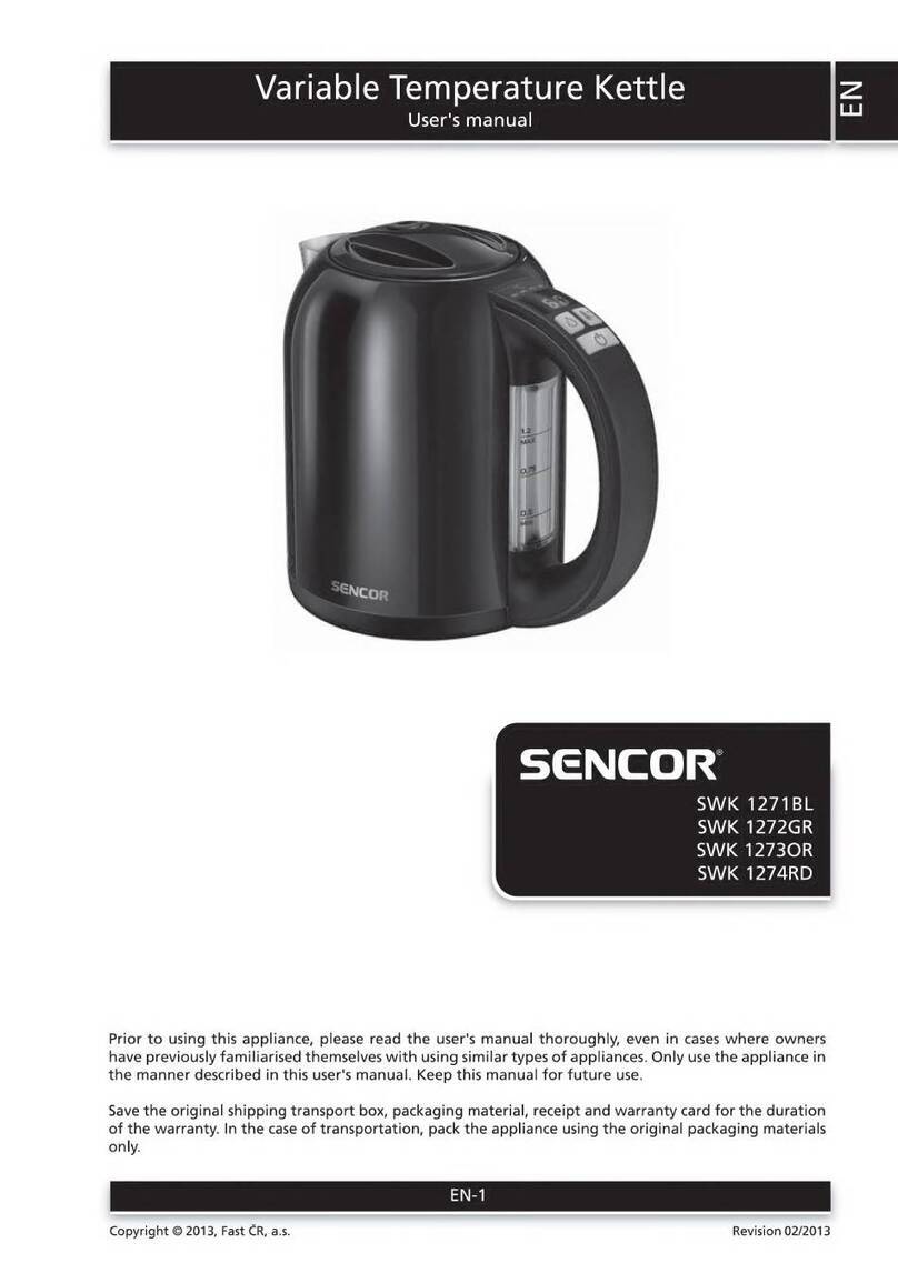 Sencor SWK 1271BL user manual