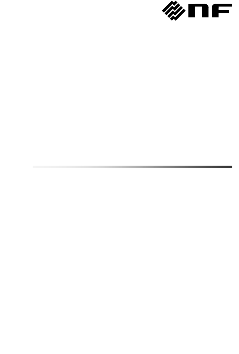 NF SA-220F5 User manual