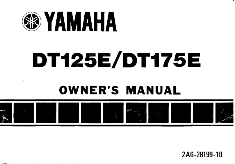 Yamaha DT125E 1977 User manual