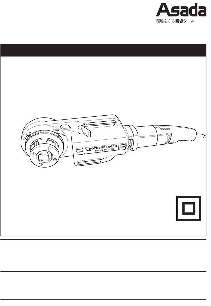 Asada Supertronic instruction manual