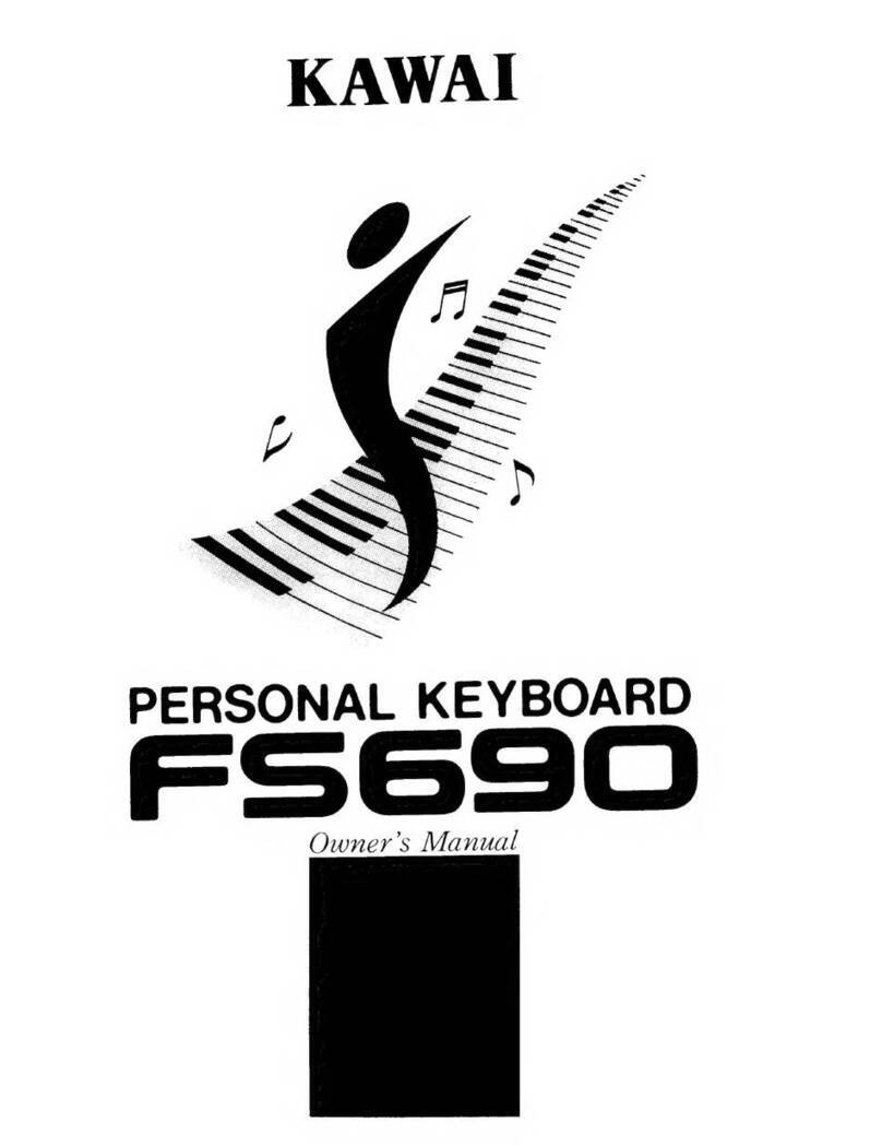Kawai FS690 User manual