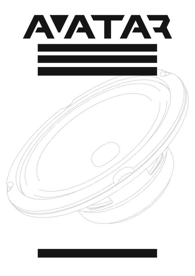 Avatar MTU-80 owner's manual