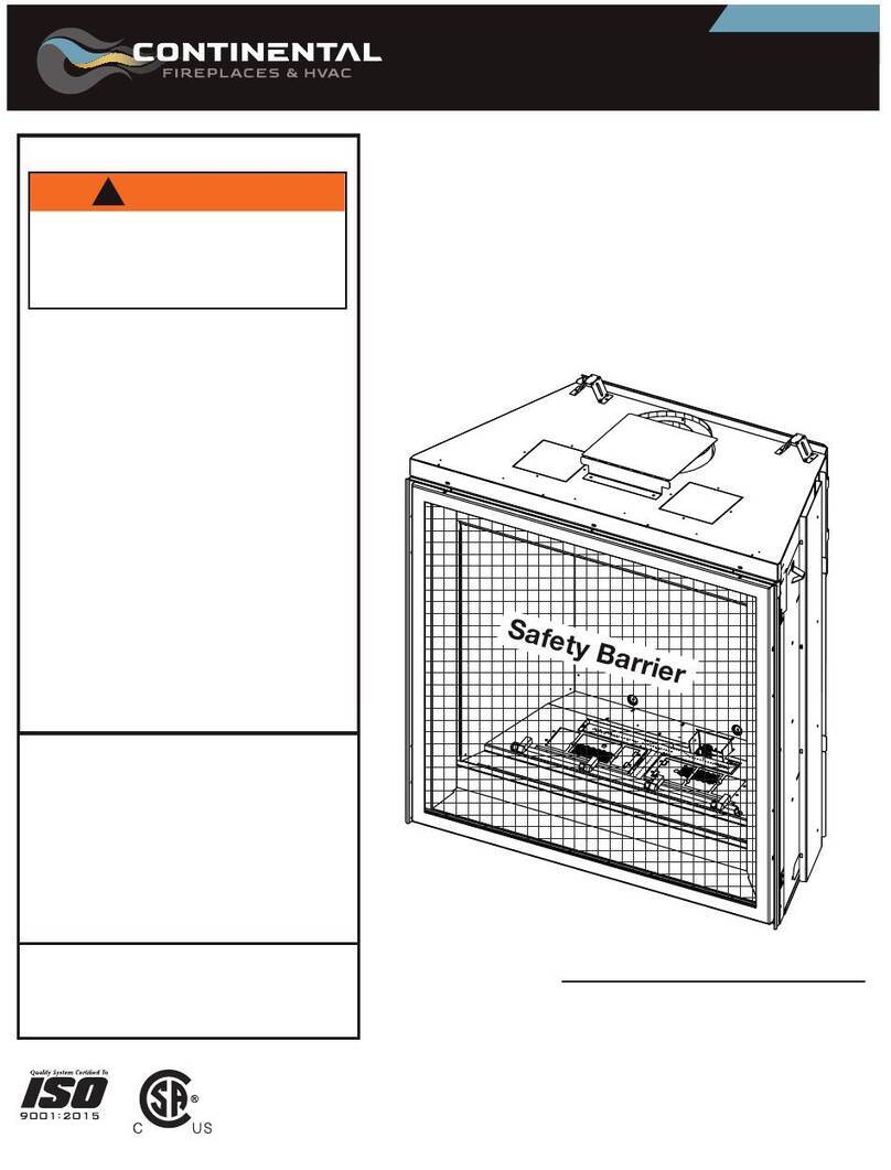 Continental Refrigerator CAX36NTE-1 User manual