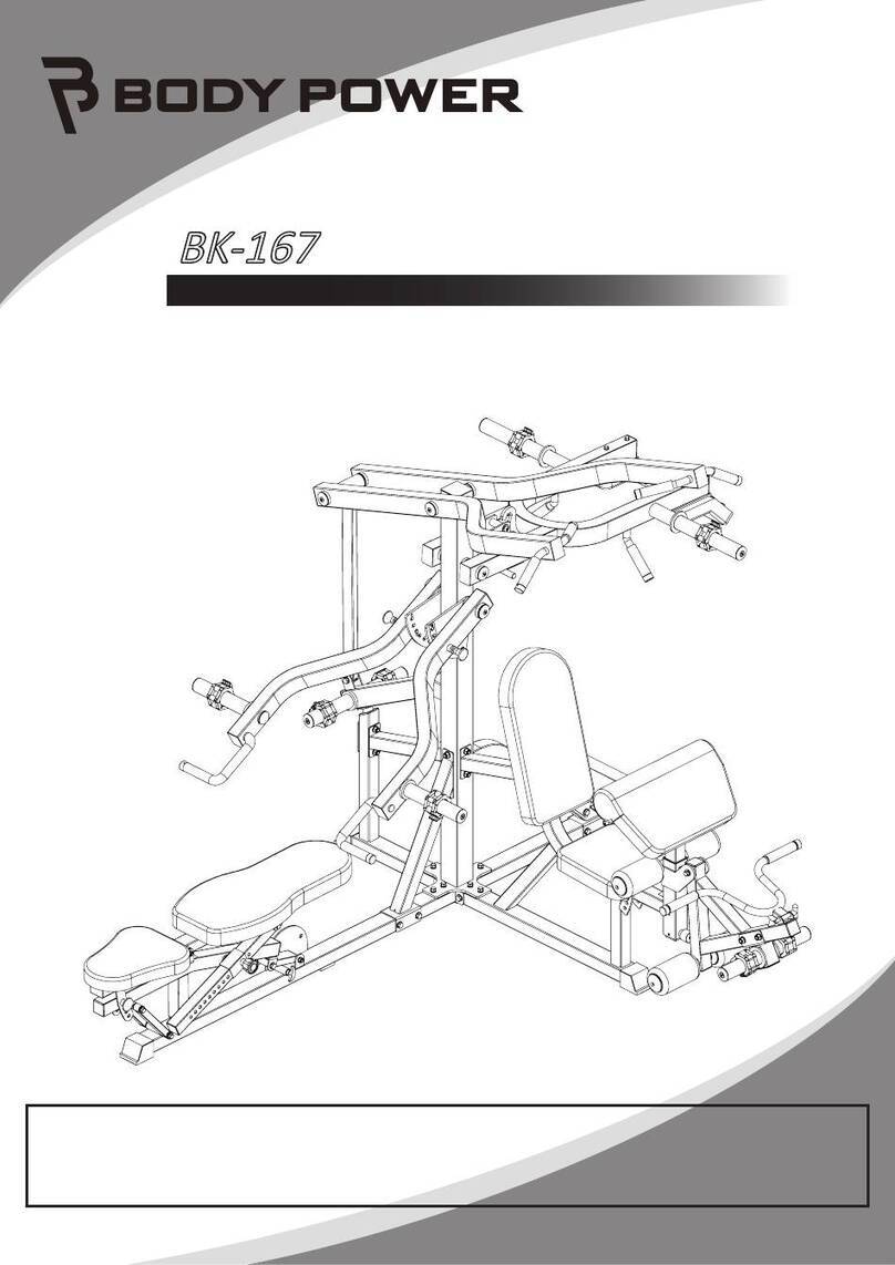 body Power BK-167 installation instructions