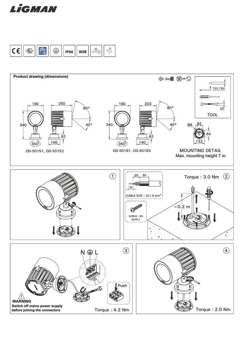 LIGMAN OD-50163 User manual