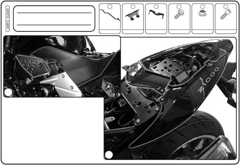 GIVI 448FZ Mounting instructions