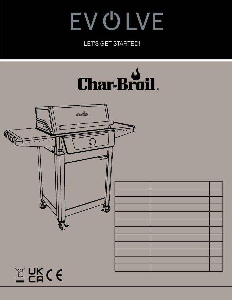 Char-Broil EVOLVE 24659999 User manual