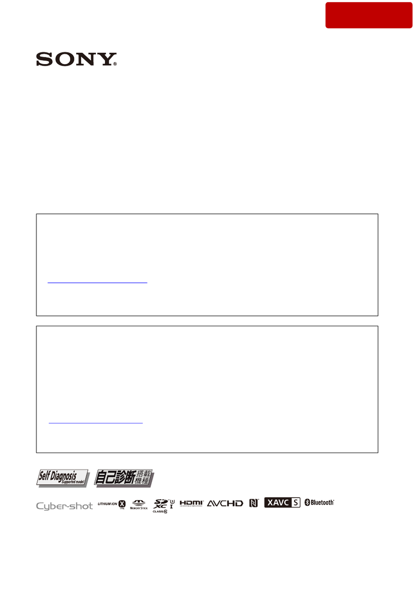 Sony Cyber-shot DSC-RX100M6 Service manual
