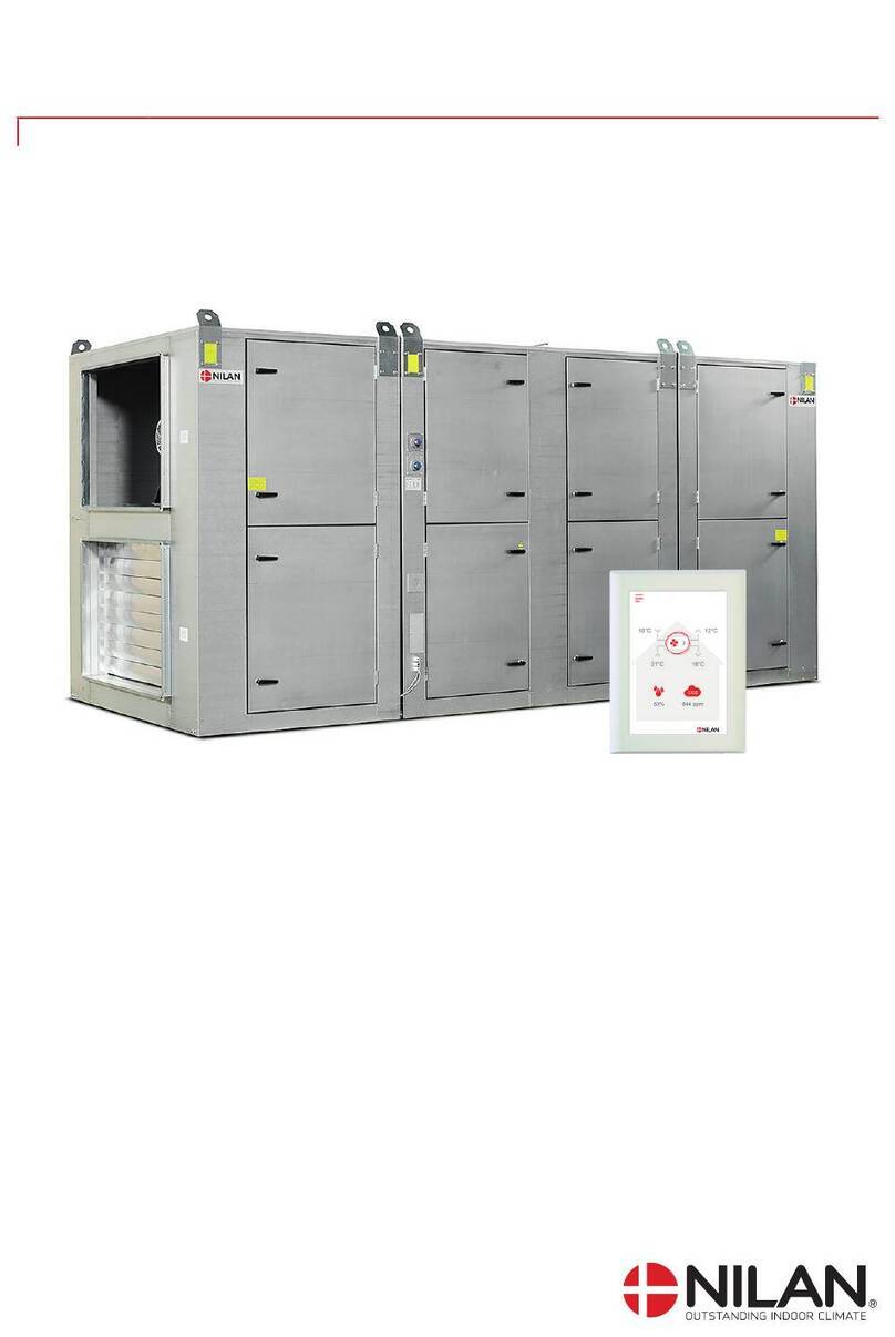 nilan CTS602I HMI Installation and maintenance instructions