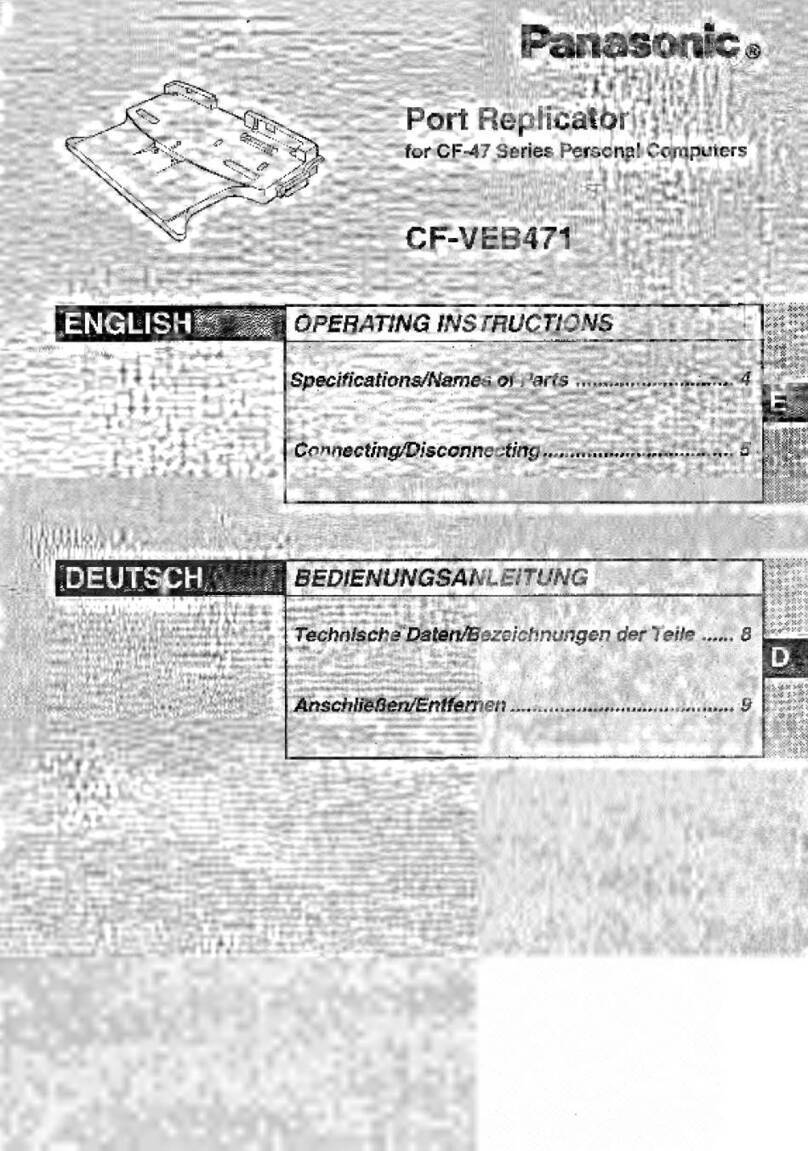 Panasonic CF-VEB471 User manual