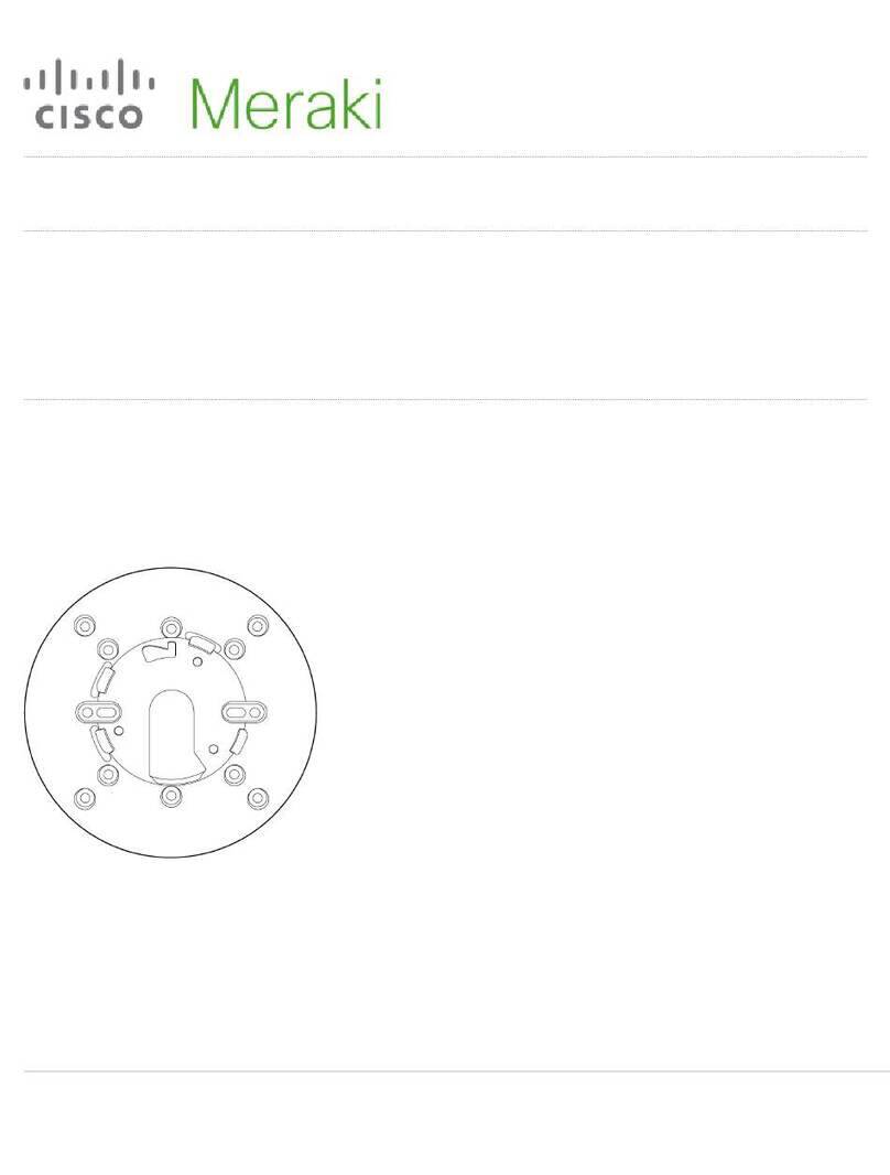 Cisco Meraki MV13 Series User manual