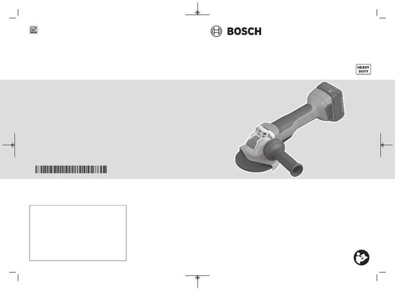 Bosch Professional GWX 18V-10 P User manual