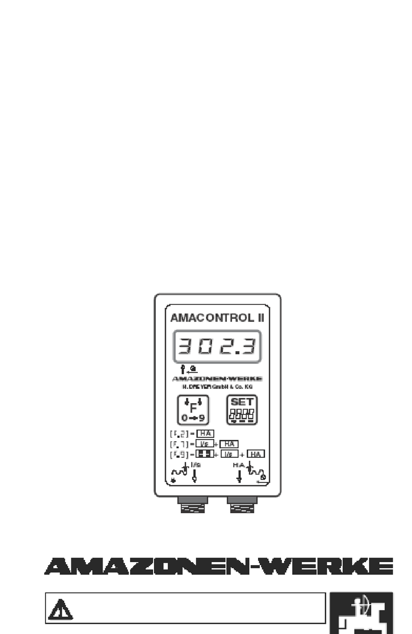 AMAZONEN-Werke AMACONTROL II User manual
