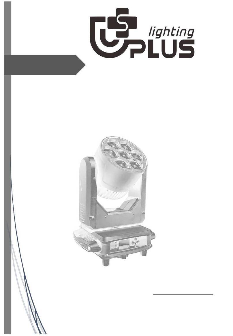 Uplus Lighting 7X40 B EYE user manual