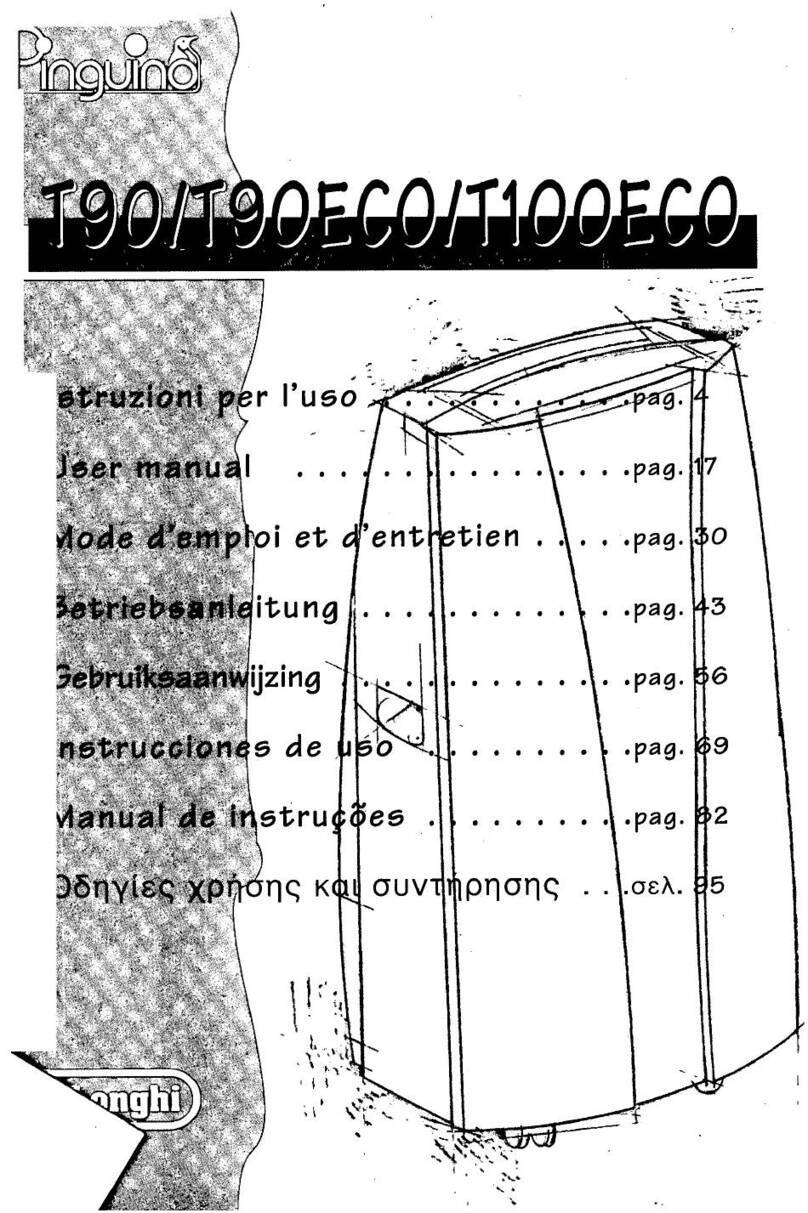 DeLonghi Pinguino T90 user manual