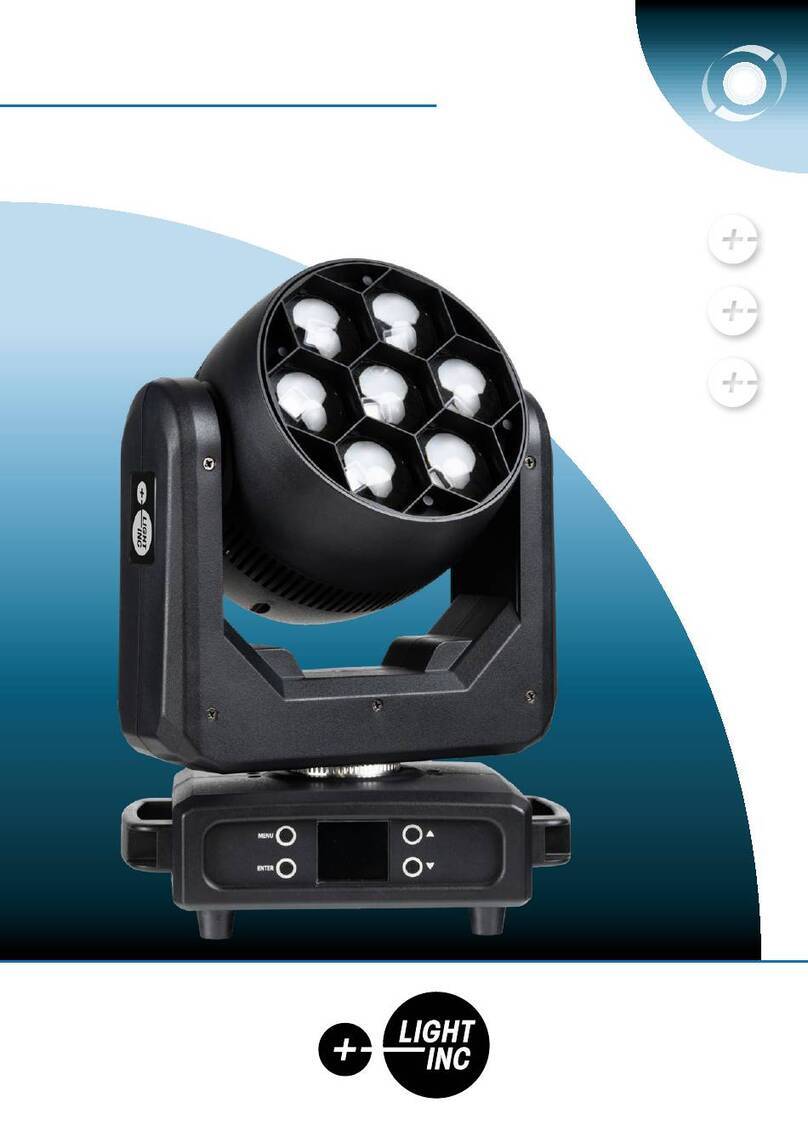 LIGHTINC MH-740 User manual