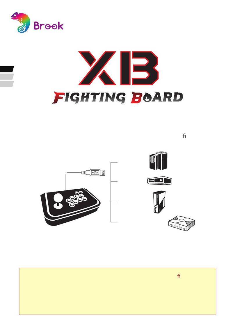 Brook XB Fighting Board manual
