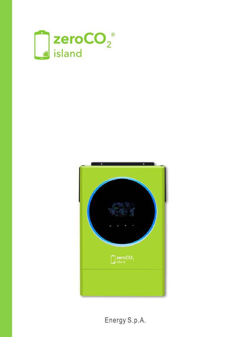Energy zeroCO2 Island 3.6 kW Operation manual