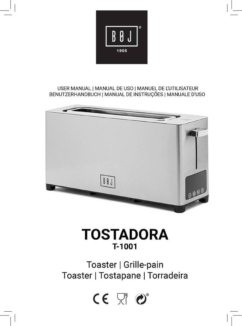 BOJ T-1001 user manual