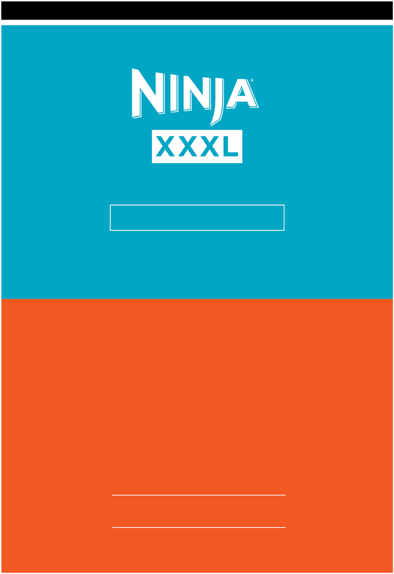Ninja XXXL FlexDrawer With MegaZone quick start guide