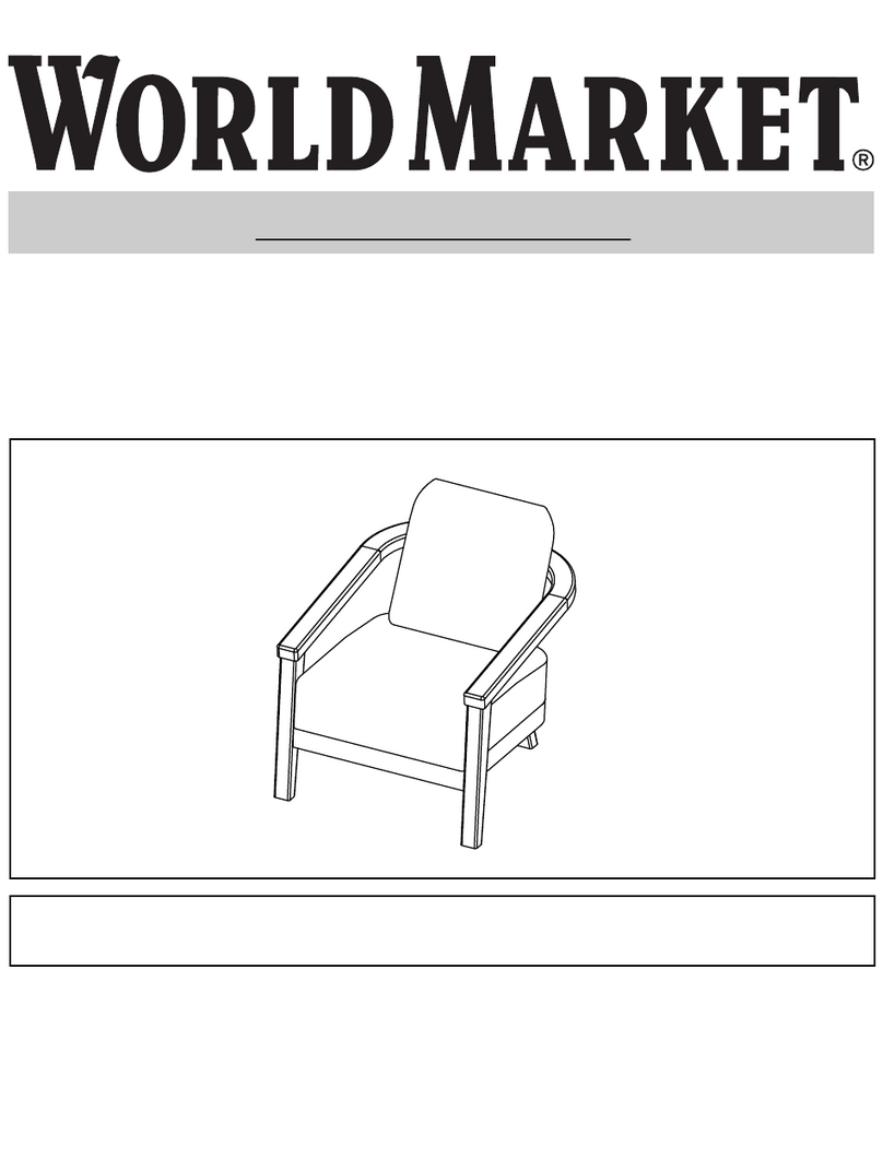World Market ATRANI 629847 Assembly instructions
