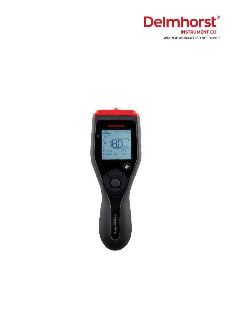 Delmhorst FX-20 User manual