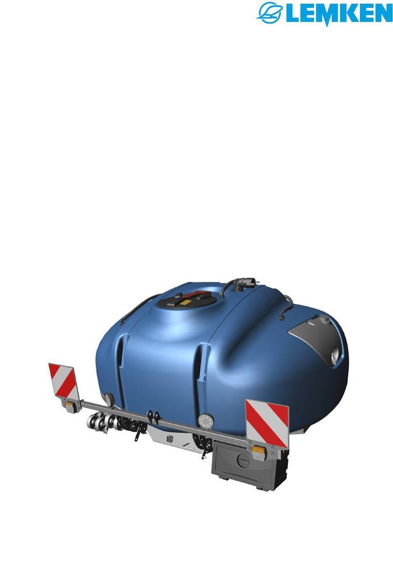 LEMKEN FRONT TANK SPRAYHUB User manual