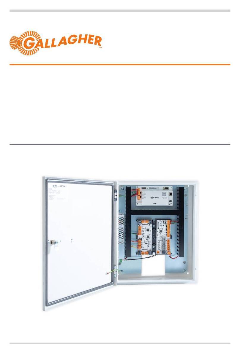 Gallagher C500300 Installation notes