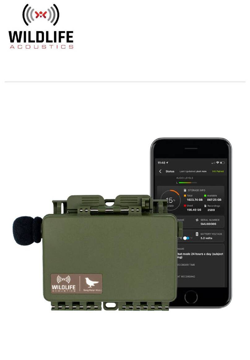Wildlife Acoustics Song Meter Mini 2 User manual