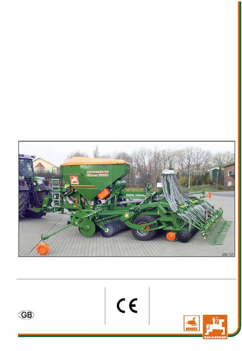 Amazone Cirrus 3000 Operator's manual