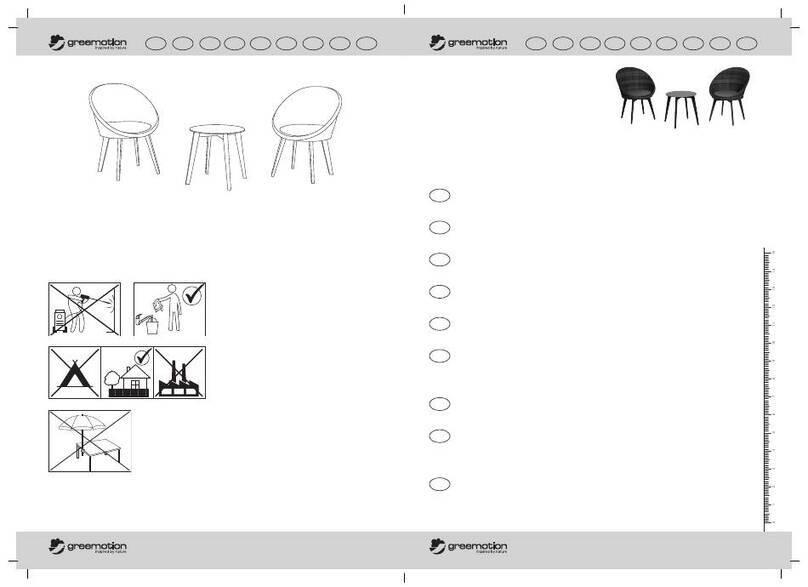 Greemotion Auckland 131637 User manual