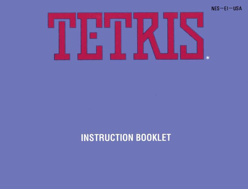 Nintendo TETRIS User manual