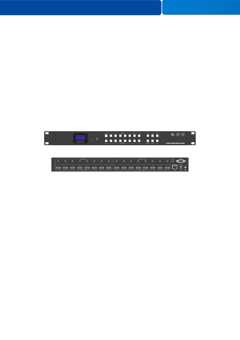 Panio CH8810K User manual