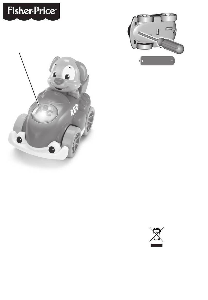 Fisher-Price CCR38 quick start guide