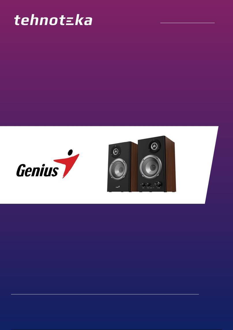 Genius SP-HF1200B user manual Genius SP-HF1200B user manual