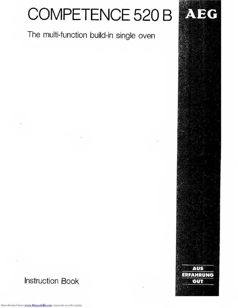 AEG COMPETENCE 520B User manual