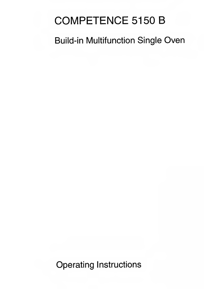 AEG Competence 5150 B User manual