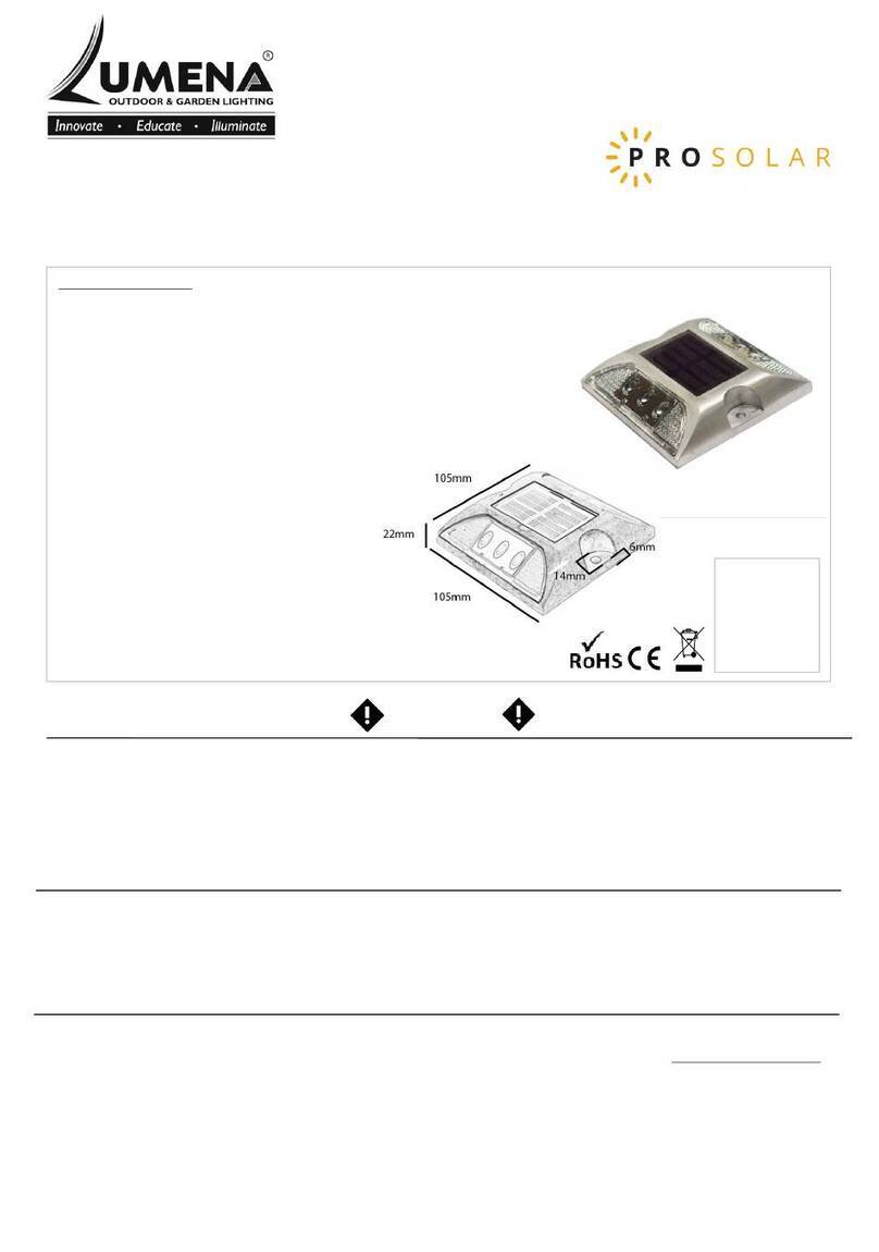 Lumena UNILED08-R User manual
