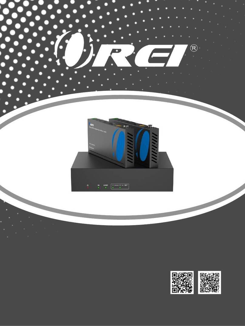 REI UHD12-EXB400-K user manual
