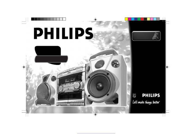 Philips FW-C70 manual
