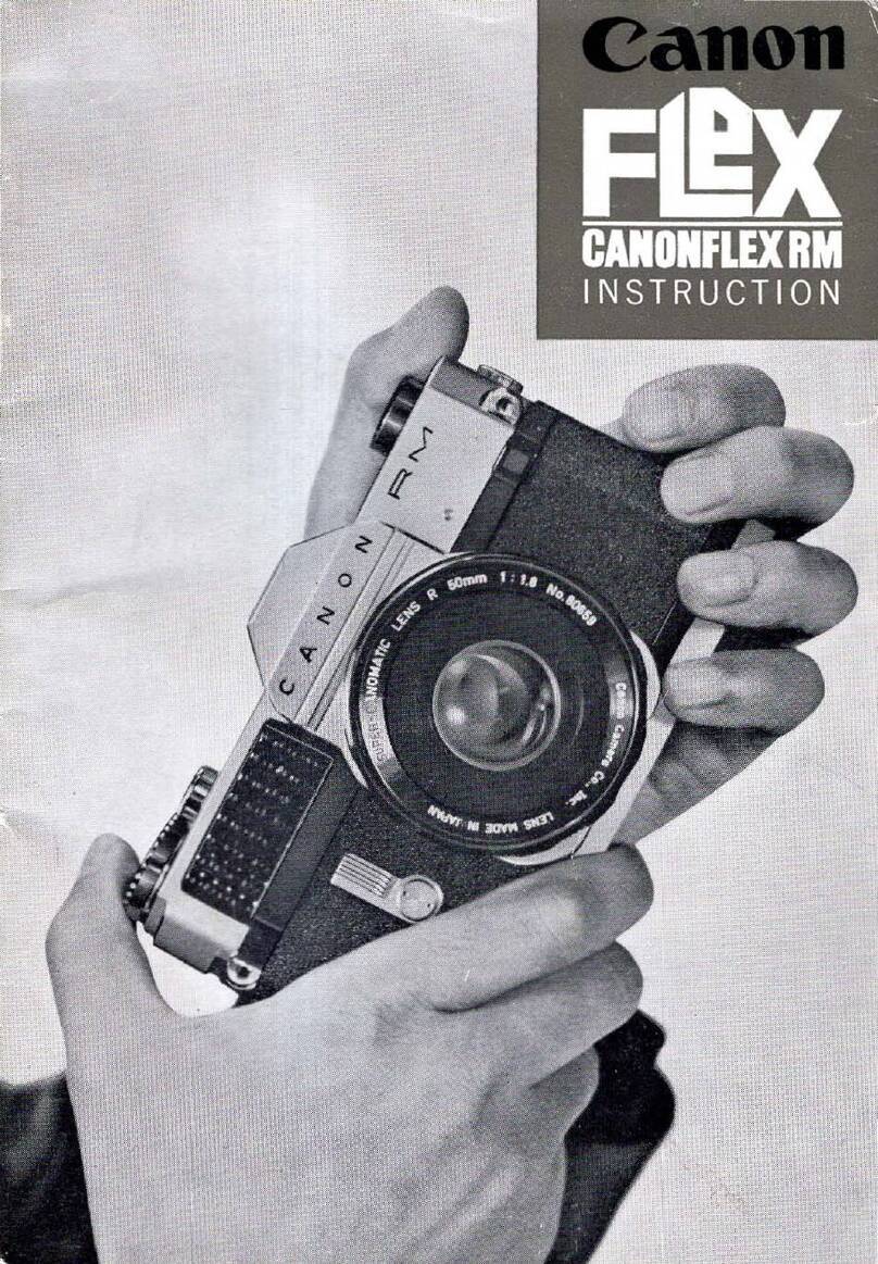 Canon Canonflex RM User manual