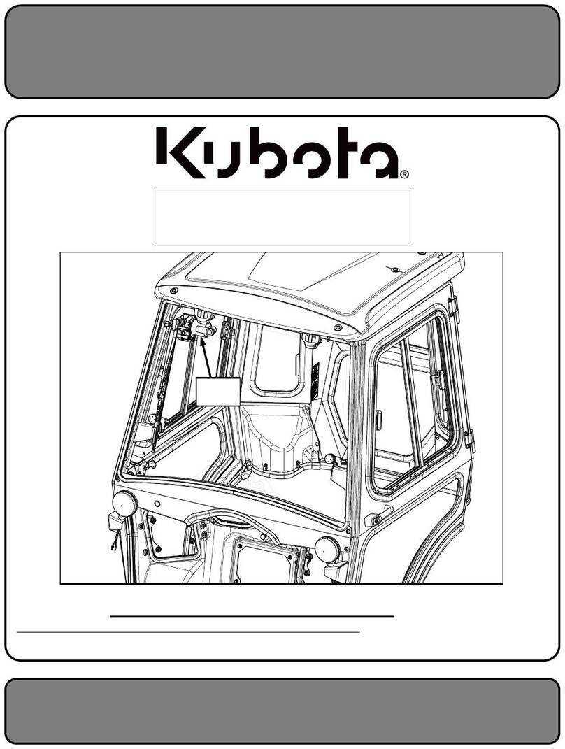 Kubota BX80 User manual Kubota BX80 User manual