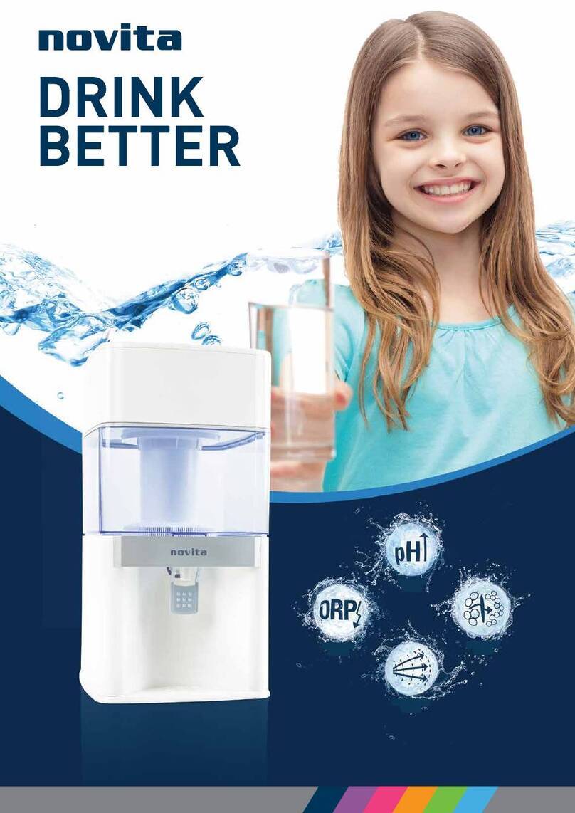 Novita Hydroplus NP6610 OPERATING INSTRUCTIONS AND E-WARRANTY APPLICATION