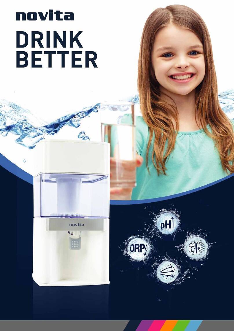Novita Hydroplus NP6610R OPERATING INSTRUCTIONS AND E-WARRANTY APPLICATION