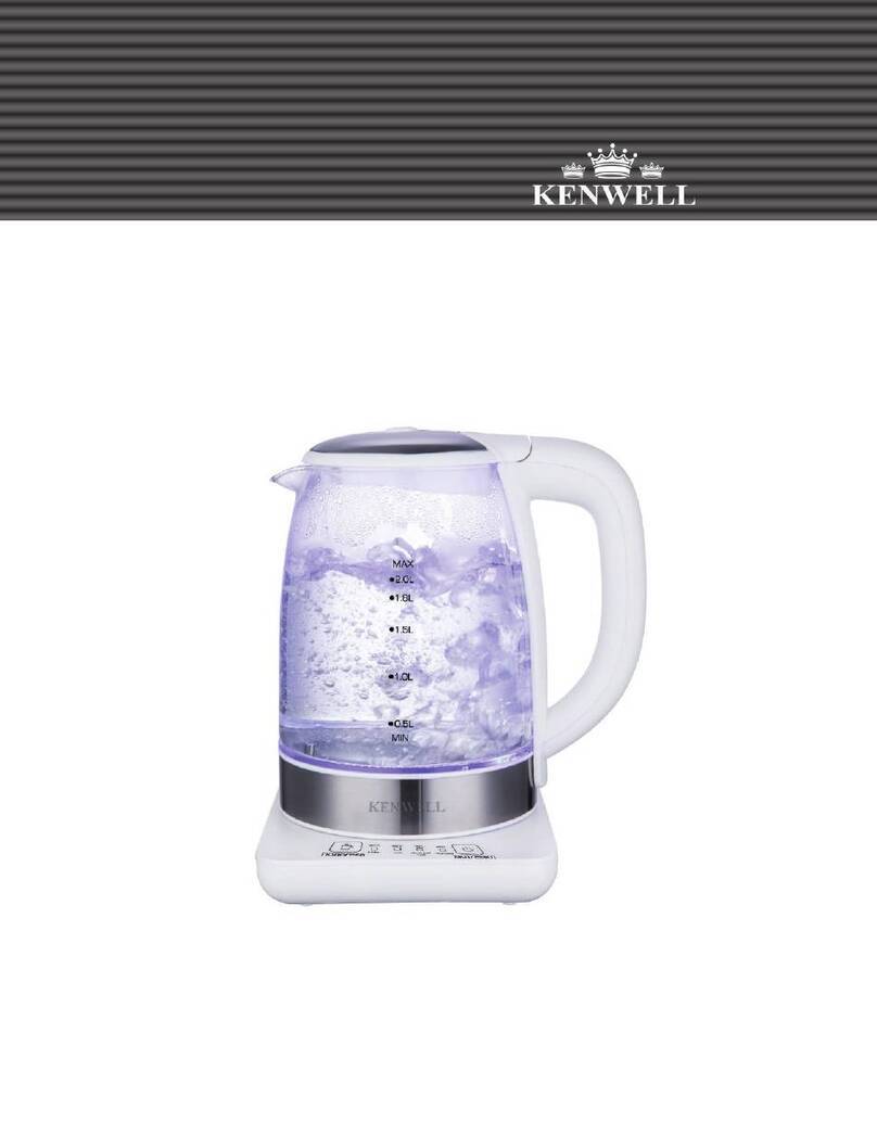 KENWELL H-110 instruction manual