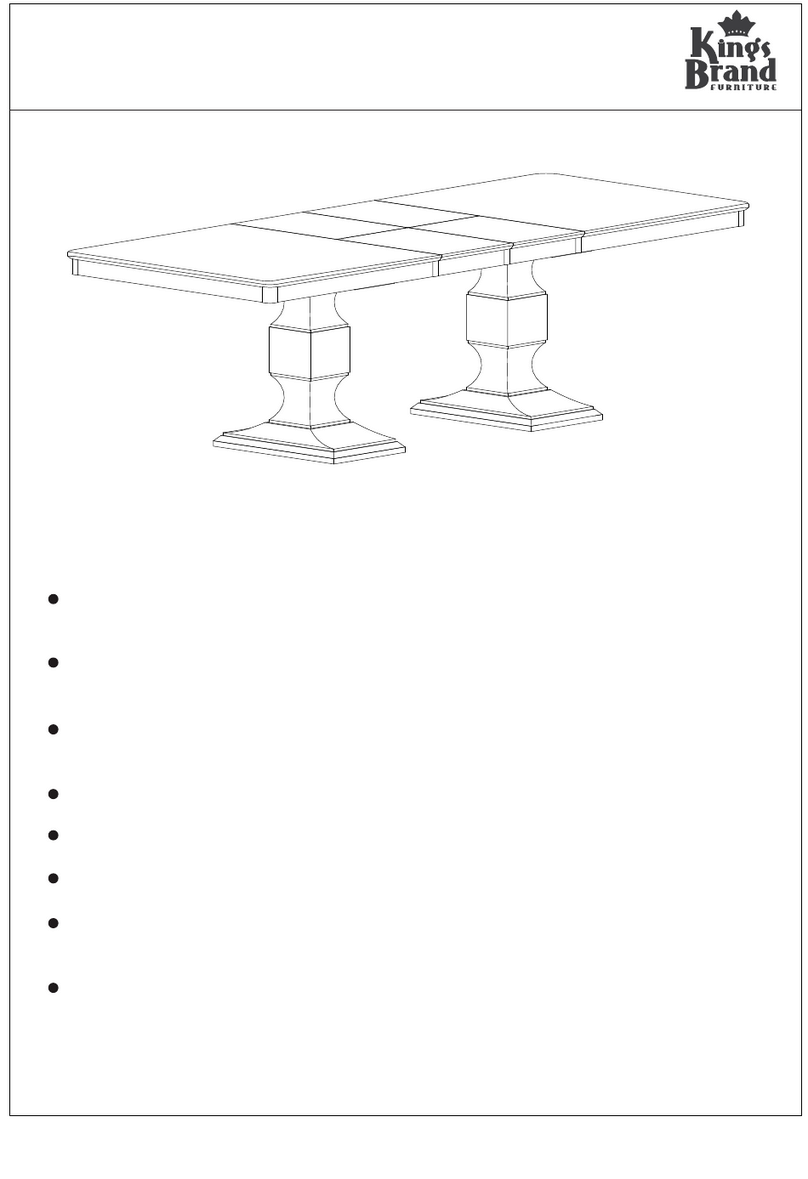 Kings Brand Furniture D6403-T-A User manual