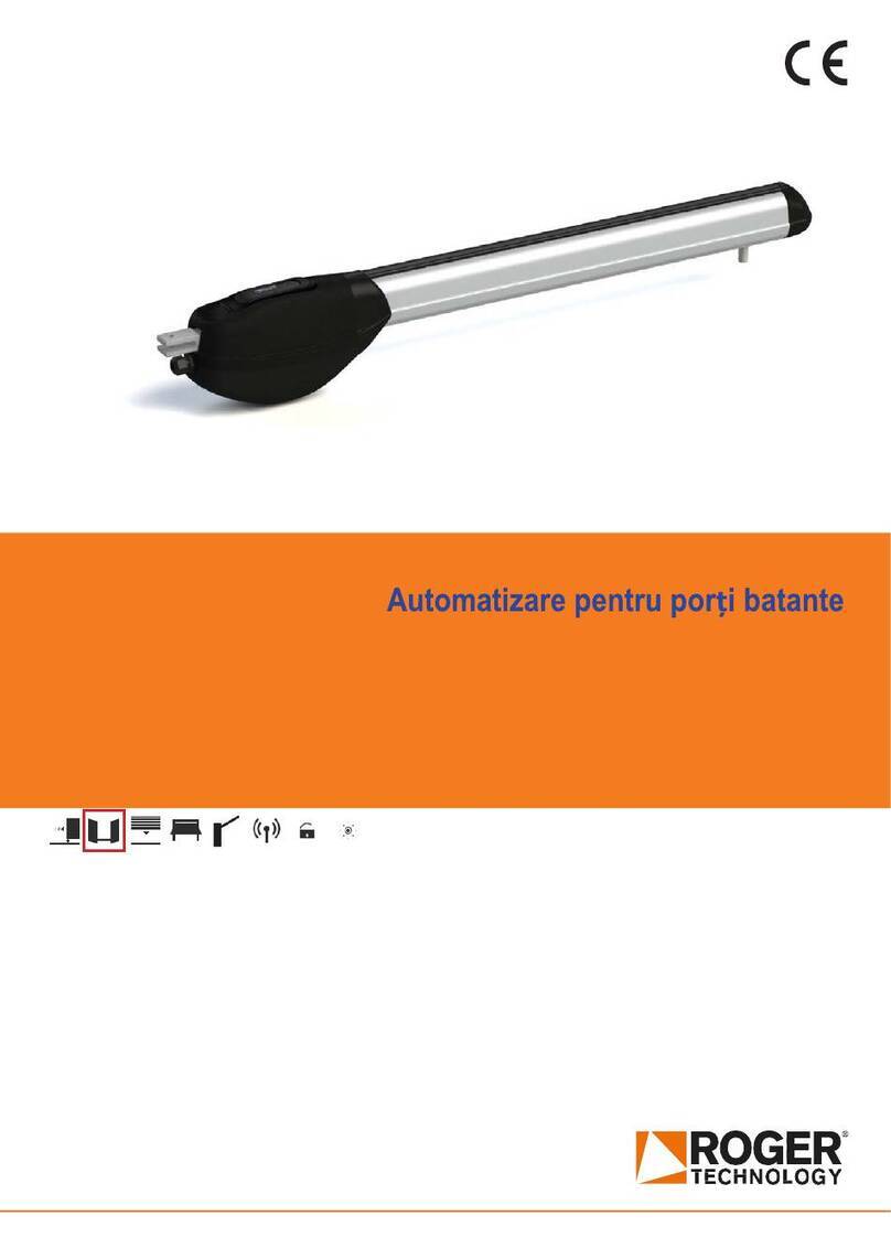Roger Technology R20 Series Operating instructions