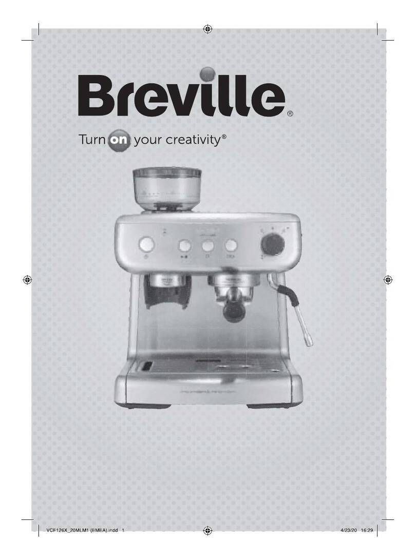 Breville VCF126X Instructions for use