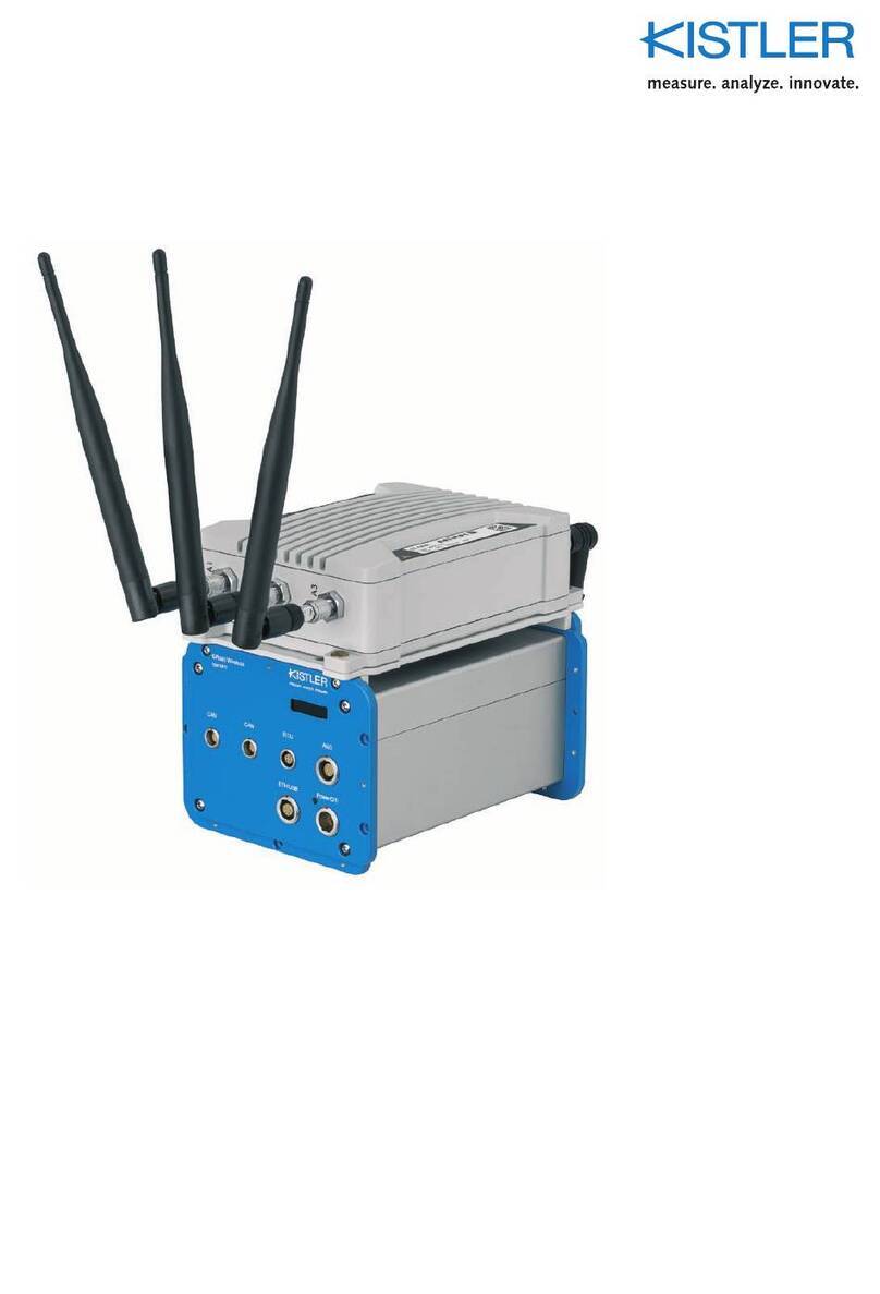 Kistler 9813C Series User manual